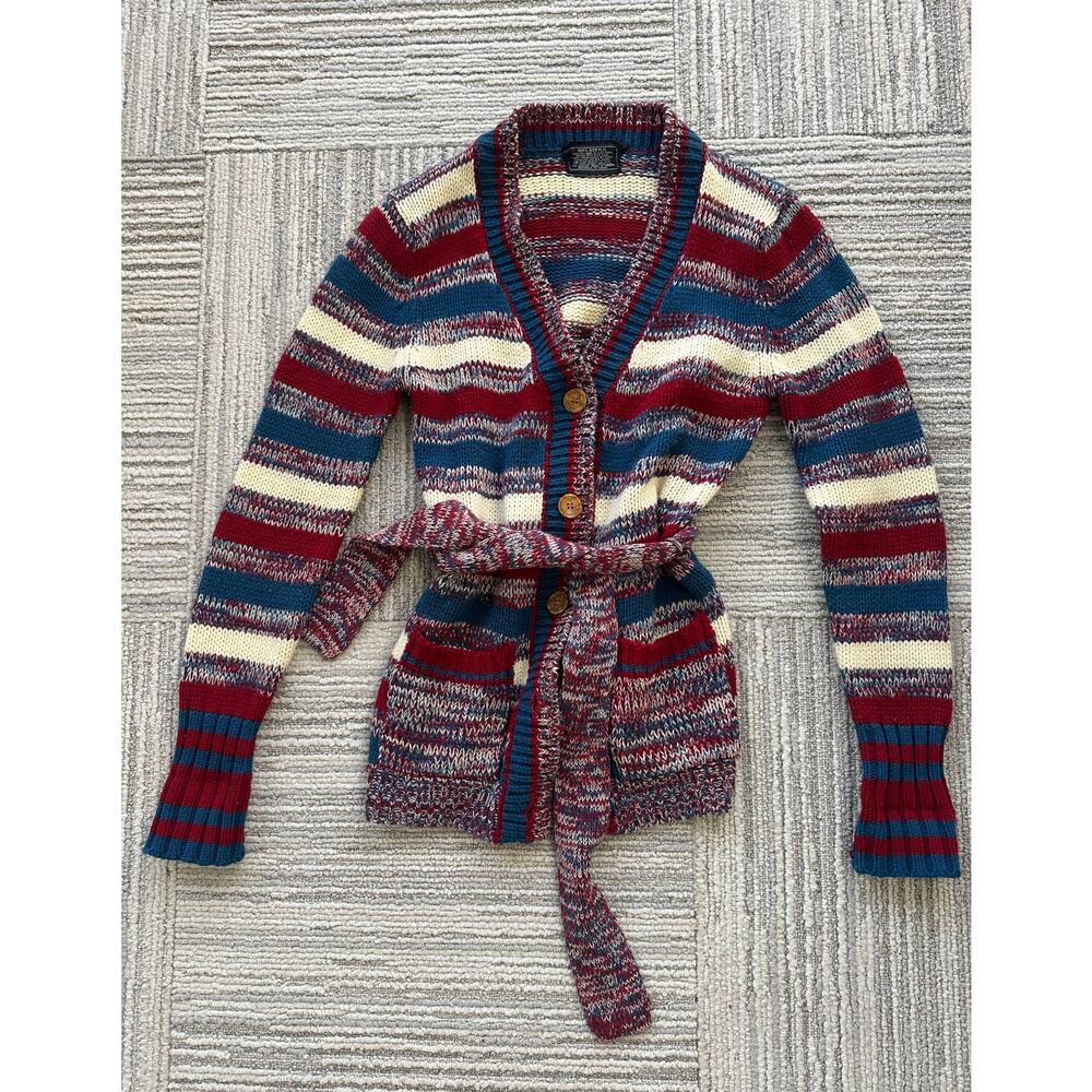 Vintage Tie Waist Cardigan